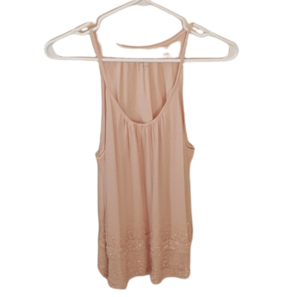LOFT light pink blouse tank